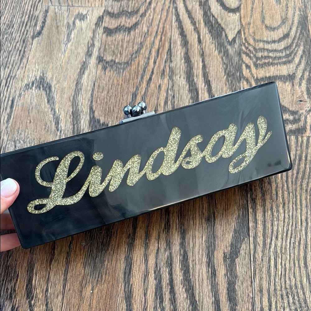 Black and Gold Clutch